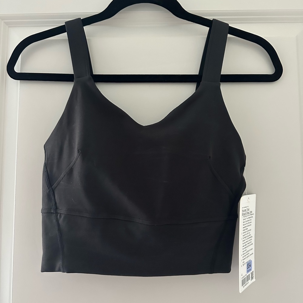 Lululemon wunder train straight strap tank